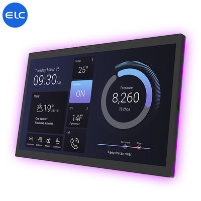 15.6 ίντσες έξυπνο σπίτι δωρεάν POE LCD οθόνη Full HD οθόνη με RK3566 Bluetooth 5.3