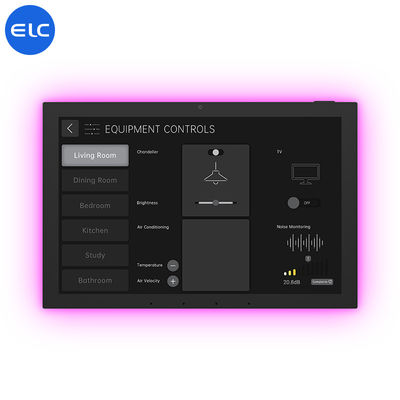10.1 ίντσες δωρεάν POE Tuya Smart Home Tablet Προϊόντα με LED Light Bar