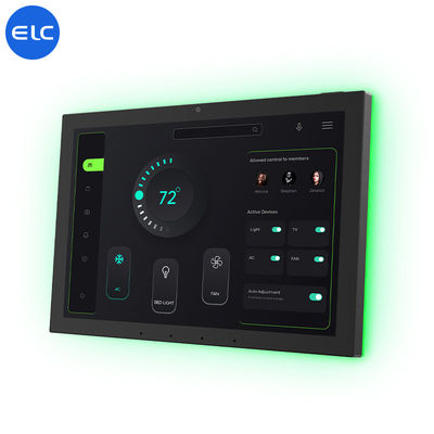 10.1' WiFi6E Smart Home Touchscreen Control Panel Προαιρετική κάμερα NFC 5M/P με LED Light Bar