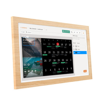 24' υψηλής απόδοσης Ταμπλέτες Ταμπλέτα με Ultra-thin Standard WiFi 6 με Mu-MIMO για εμφάνιση χρονοδιαγράμματος ημερολογίου
