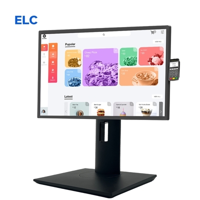 Οθόνη αφής εστιατορίου Pos System Kiosk 24 ιντσών επιτραπέζιο tablet φορητή οθόνη Smart Android 13 TV Display Tablette PC