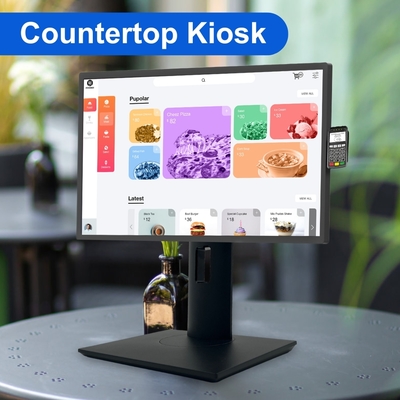 Οθόνη αφής εστιατορίου Pos System Kiosk 24 ιντσών επιτραπέζιο tablet φορητή οθόνη Smart Android 13 TV Display Tablette PC