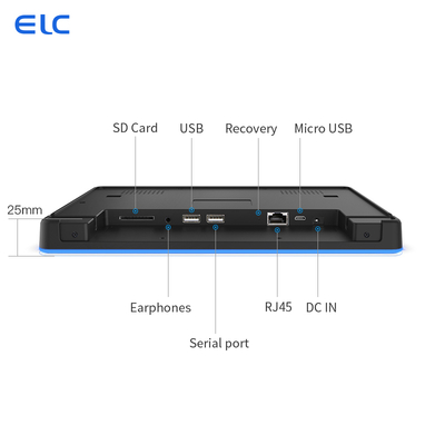 10,1 ιντσών Android Tablet για αίθουσες συσκέψεων με POE και LED Light Bar