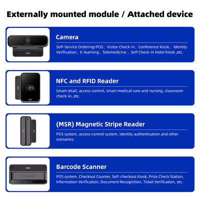 Οθόνη αφής 21,5" Android Tablet RK3576 για εστιατόριο Point of Sale (POS) Back Order Kiosk Μηχάνημα αυτόματης παραγγελίας