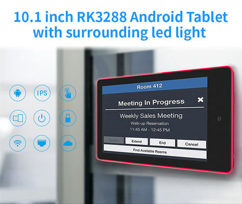 10.1inch RK3566 Δωμάτιο Συνεδριάσεων Ψηφιακή σήμανση οθόνη για το δωμάτιο συνεδριάσεων