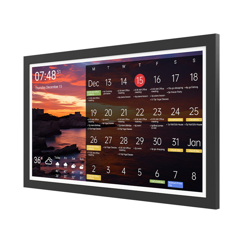 32' OEM Tablet 4GB RAM WiFi 6 Ultra-Narrow Frame RK3588S2 Octa Core Timing Tablet Για έξυπνο σπίτι ψηφιακό ημερολόγιο