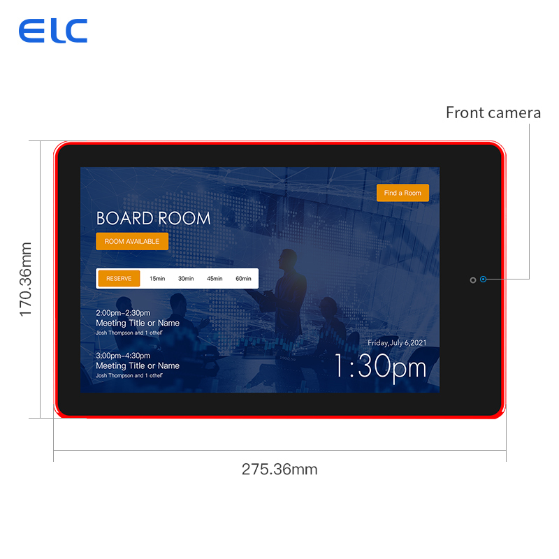 10,1 ιντσών Android Tablet για αίθουσες συσκέψεων με POE και LED Light Bar