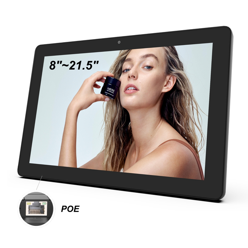 Ψηφιακή σήμανση tablet 10,1 ιντσών επιτοίχια FCC, CE, ROHS, Ποιότητα υπό εγγύηση Περισσότερες λεπτομέρειες Προσαρμόσιμο