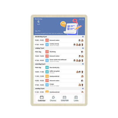 24inch 32 inch digital wall calendar calendar checklist display smart touch screen calender electronic calendar