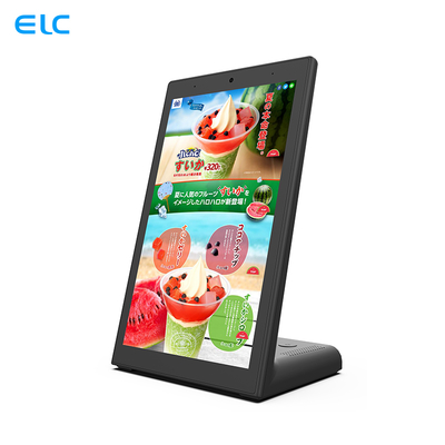 Οθόνη μενού αφής Android Tablet 10 ιντσών σχήματος L Capacitive POE RJ45 NFC Camera