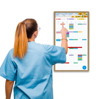 RK3576 Ψηφιακό Οικογενειακό Σχέδιο Android 14 Ελεύθερο Λογισμικό 24 ίντσες 32 ίντσες Ψηφιακό Incell Εικονική Οθόνη Εγκέφαλος Ημερολόγιο